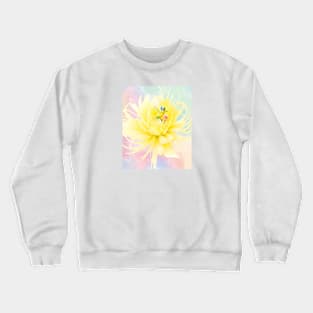 Mandala Daffodil Crewneck Sweatshirt